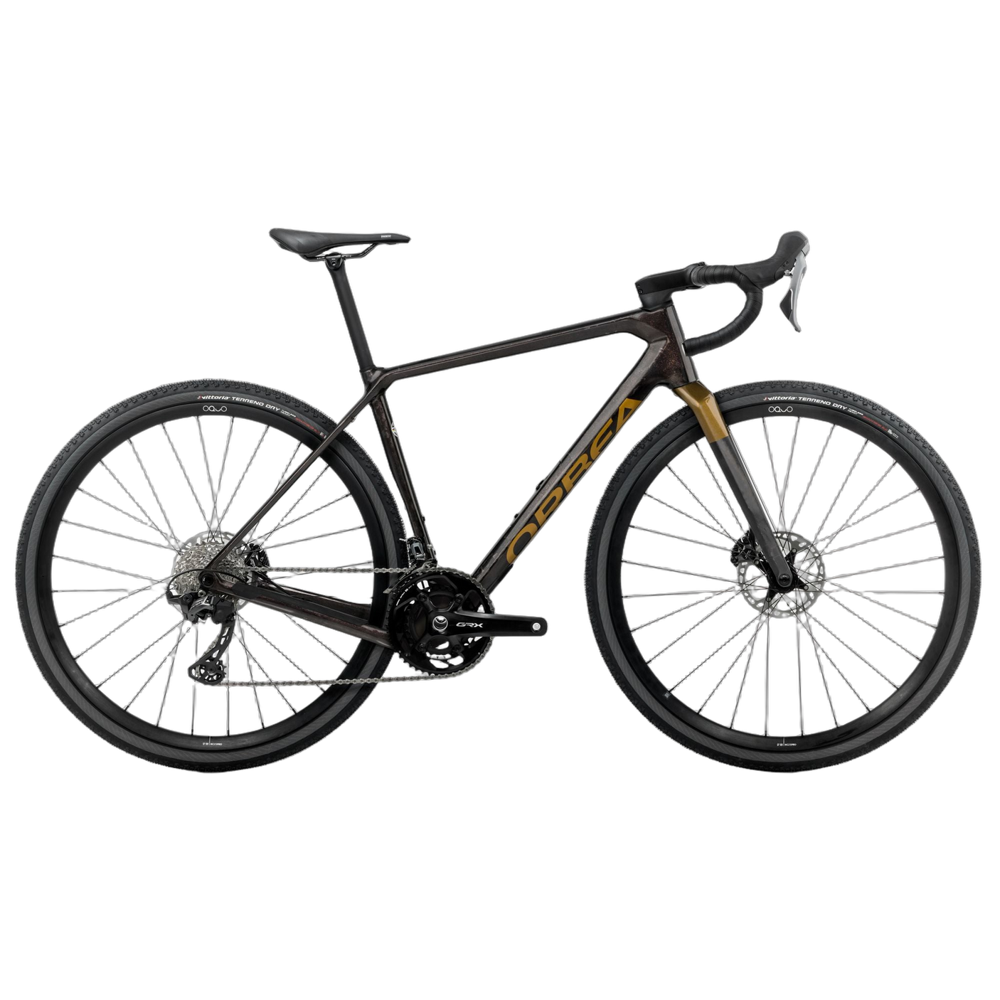 Orbea TERRA M20TEAM Cosmic Carbon View - Metallic Olive Green Gloss (2025)
