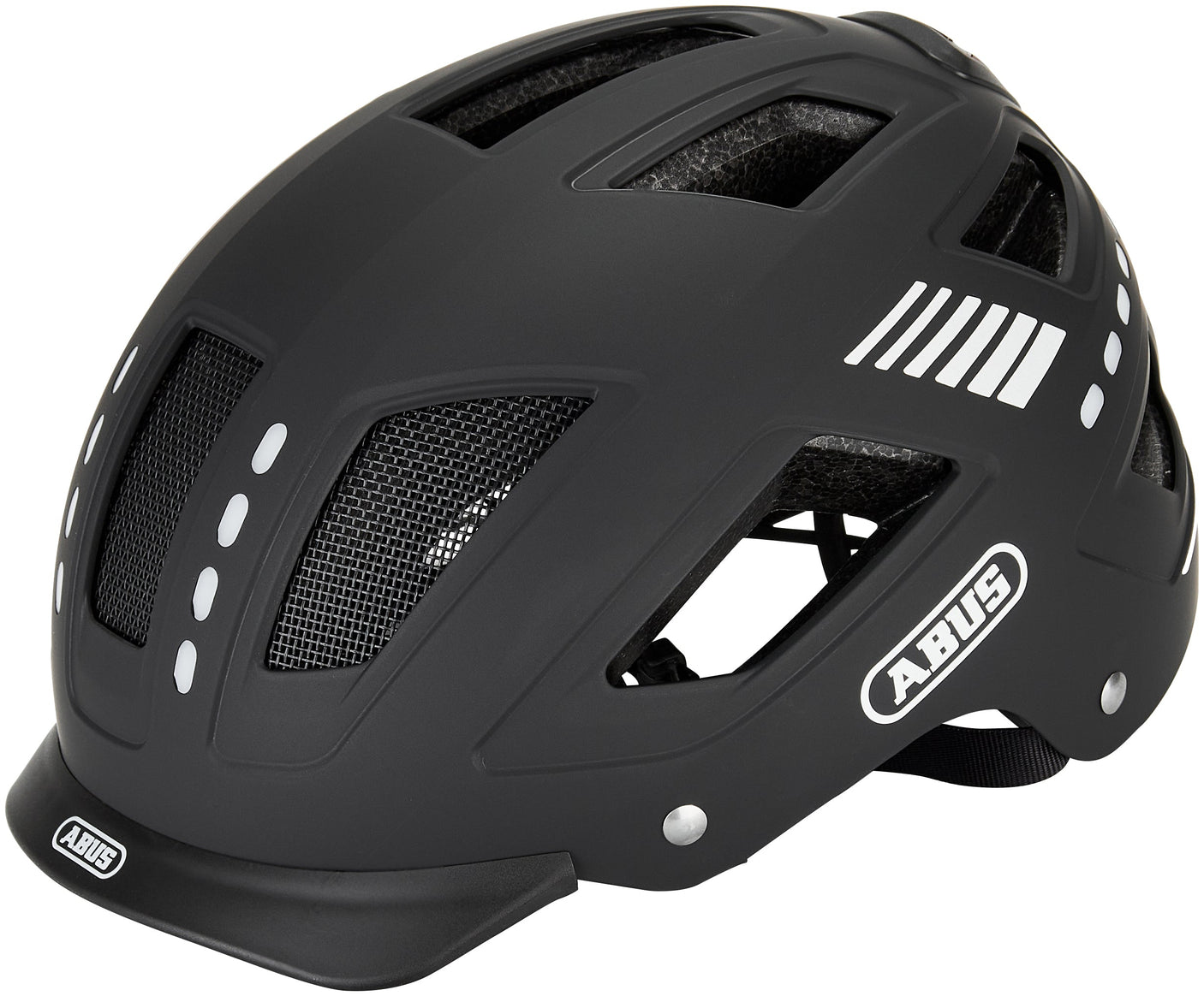 ABUS Hyban 2.0 LED Helm zwart