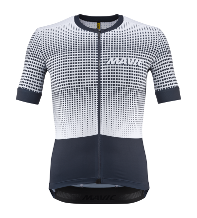 Mavic Aksium Graphic Jersey M Strepen / Diepblauw