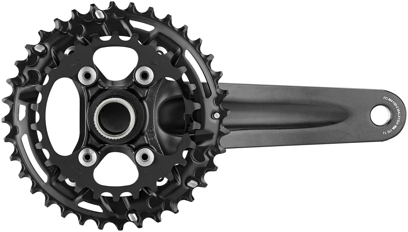 Shimano Deore FC-M4100 crankstel 2x10-speed 26/36T 48,8mm