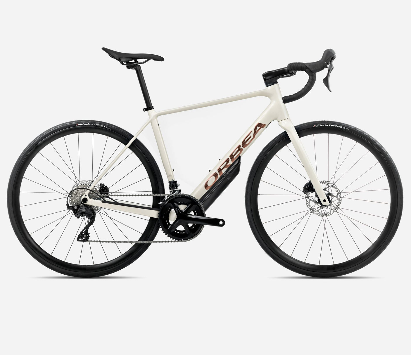 Orbea AVANT H30 Ivoorwit - Titanbrons Glans (2025)