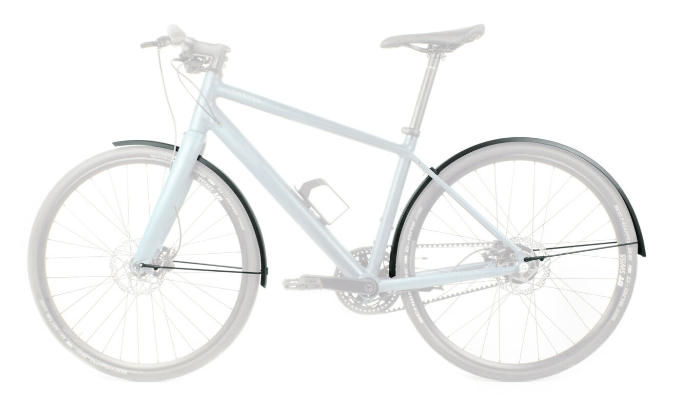 SKS Edge AL spatbordset 28" 56mm zwart