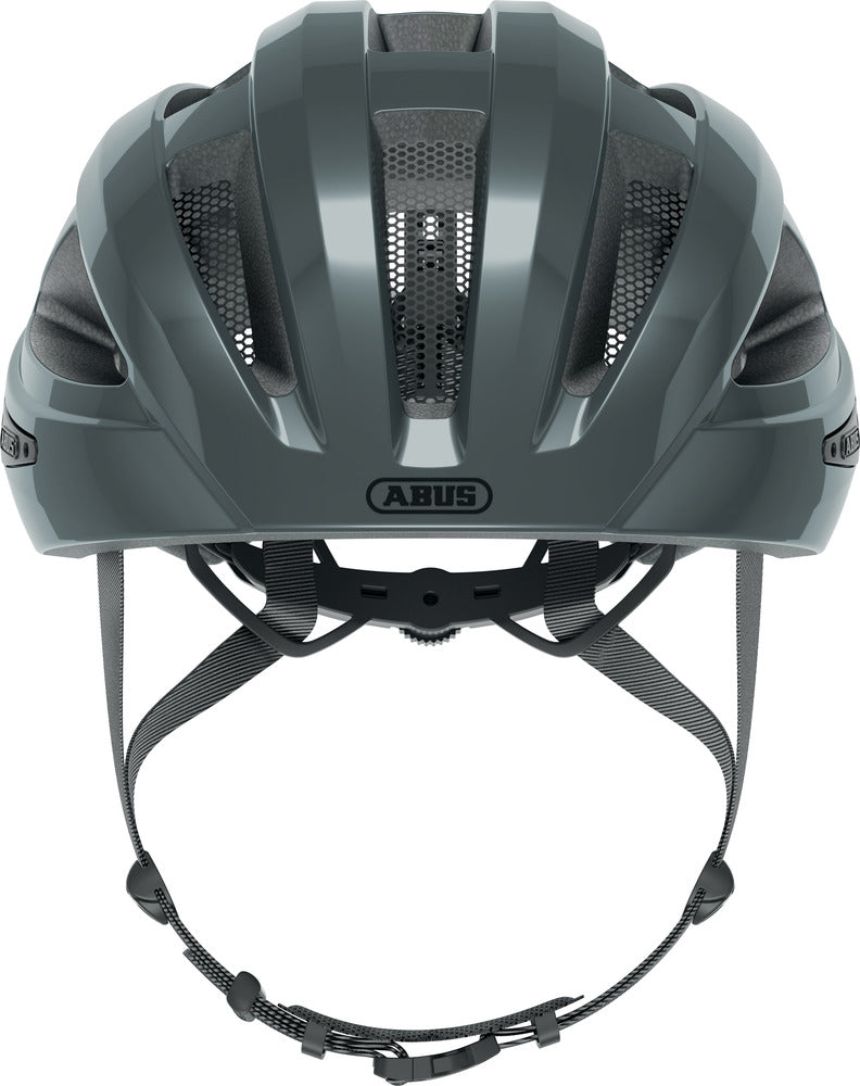 ABUS Macator Helm Road race grijs