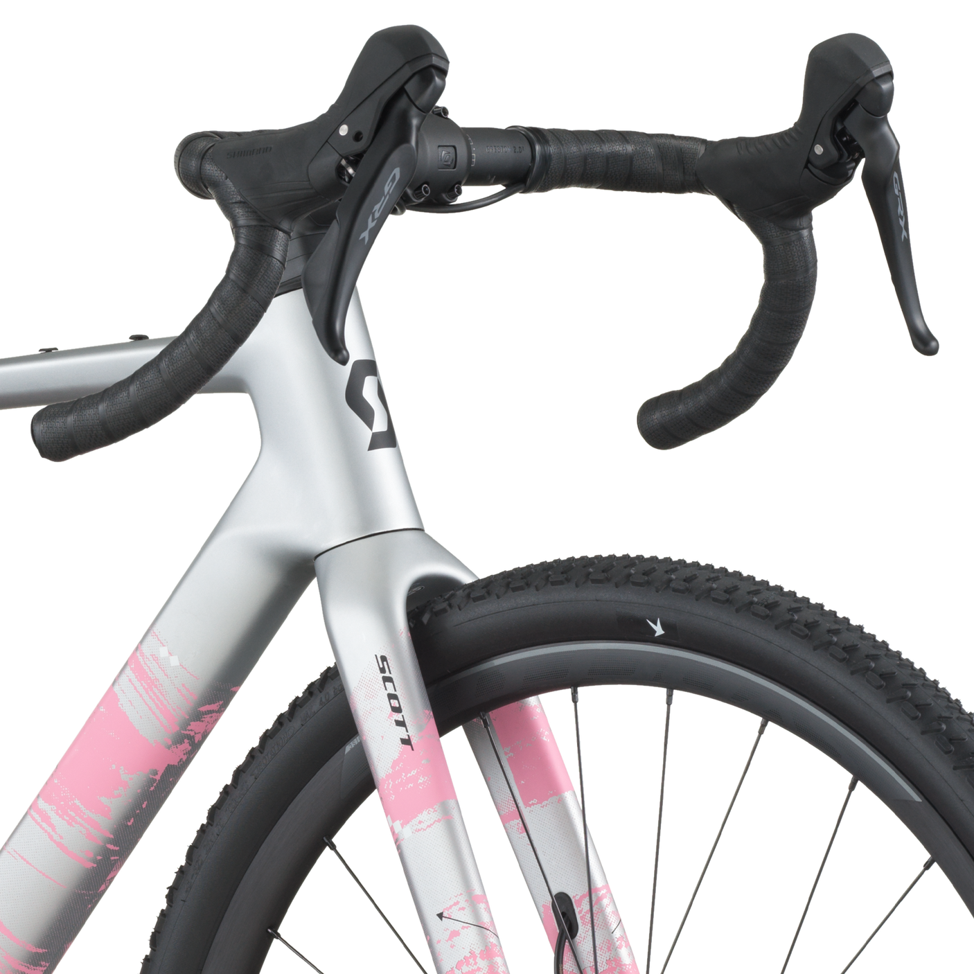 Scott Addict Gravel 30 carbon grijs