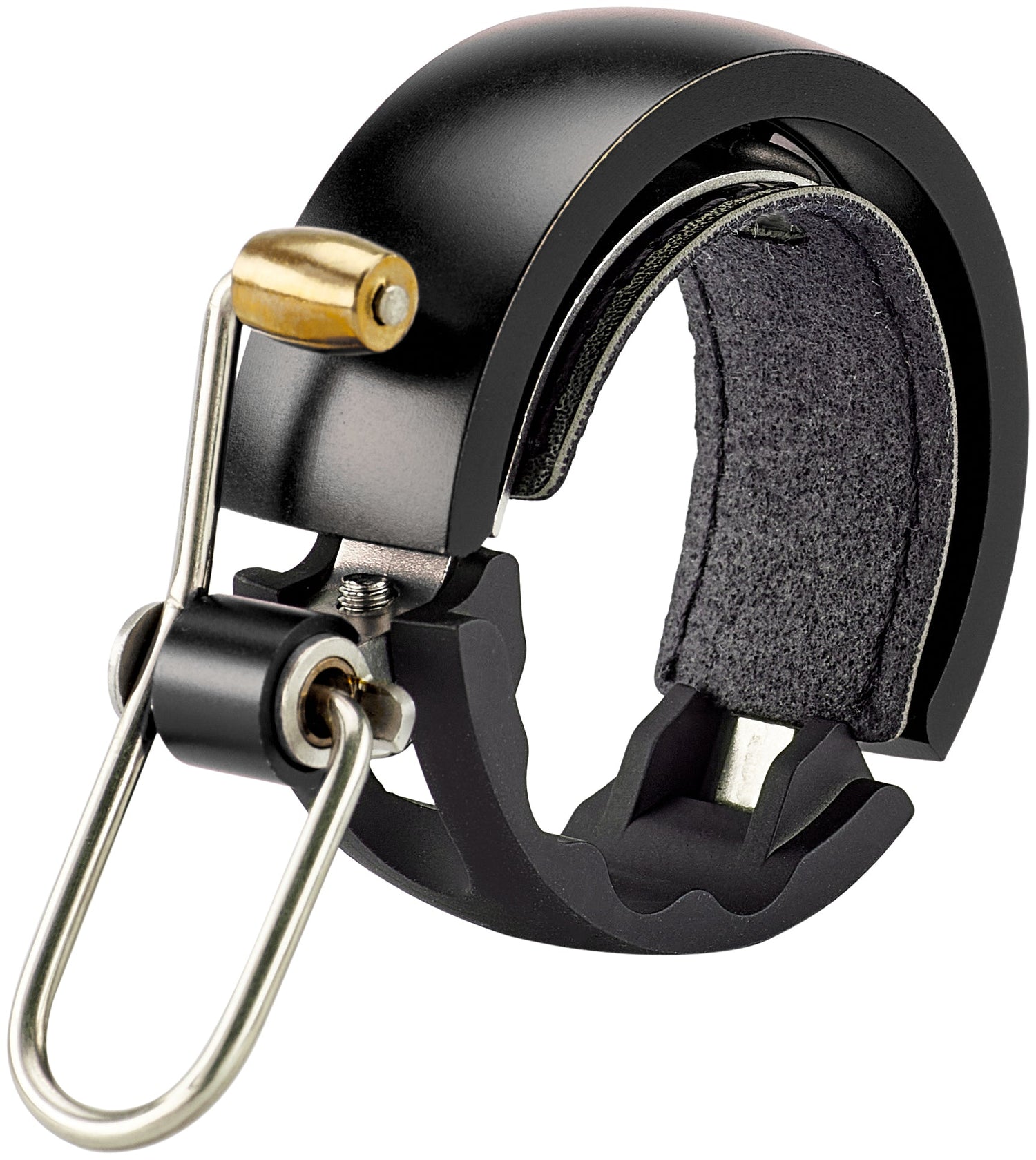 Knog Oi Luxe fietsbel mat zwart