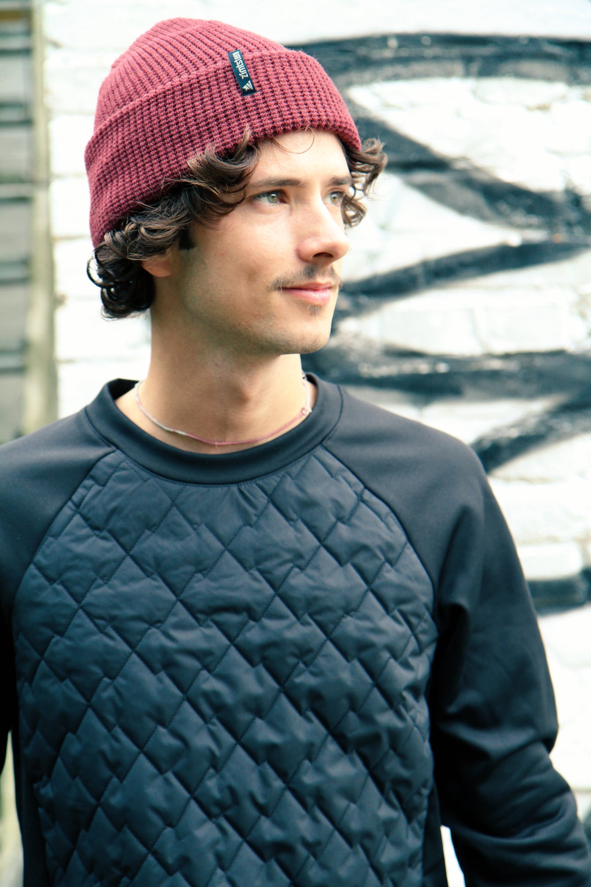 Zimtstern SPINZ Hybrid Sweater Heren Black Ink / Pirate Black