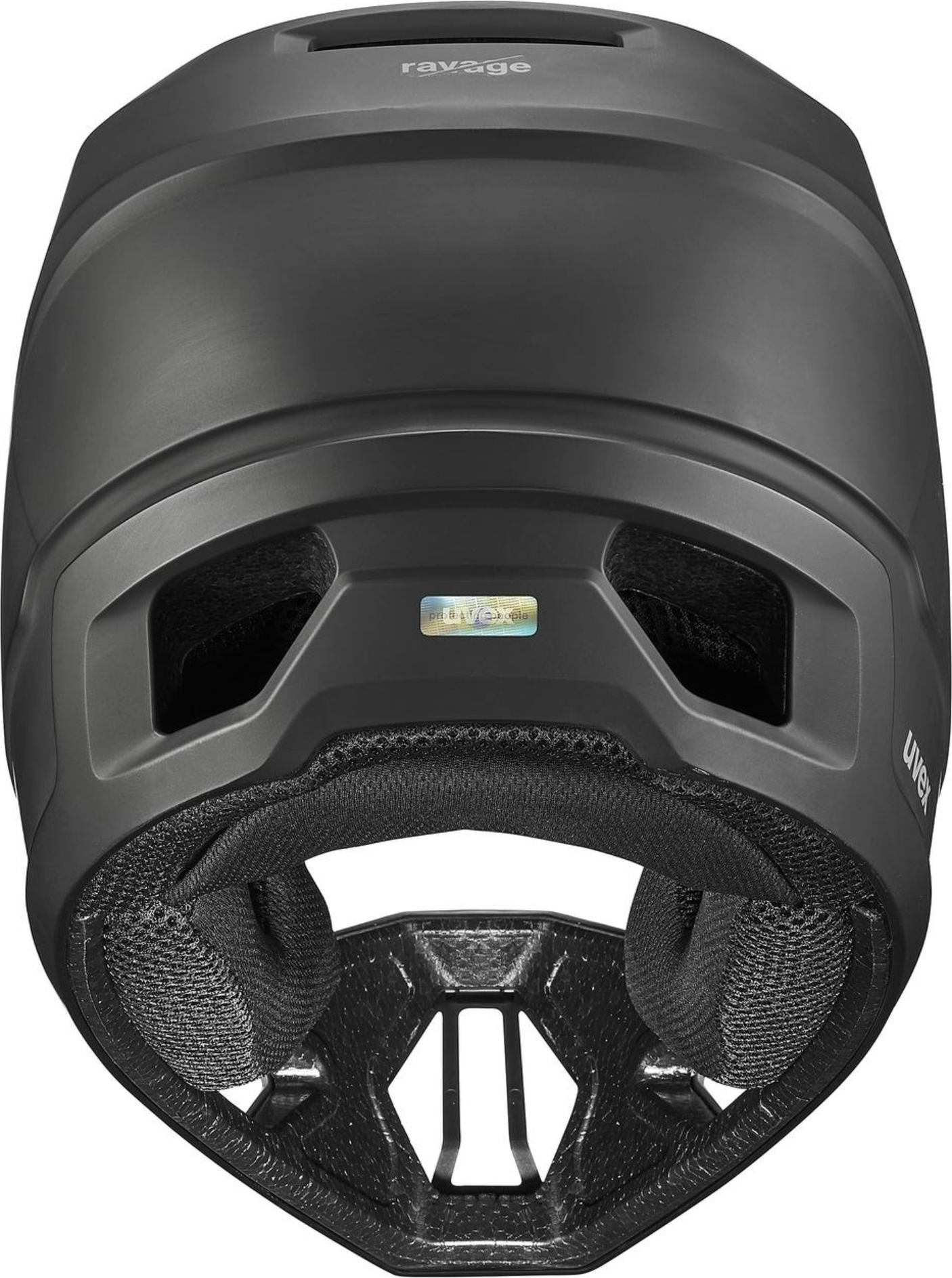 uvex Ravage Fullface Helm Zwart Rhino Mat