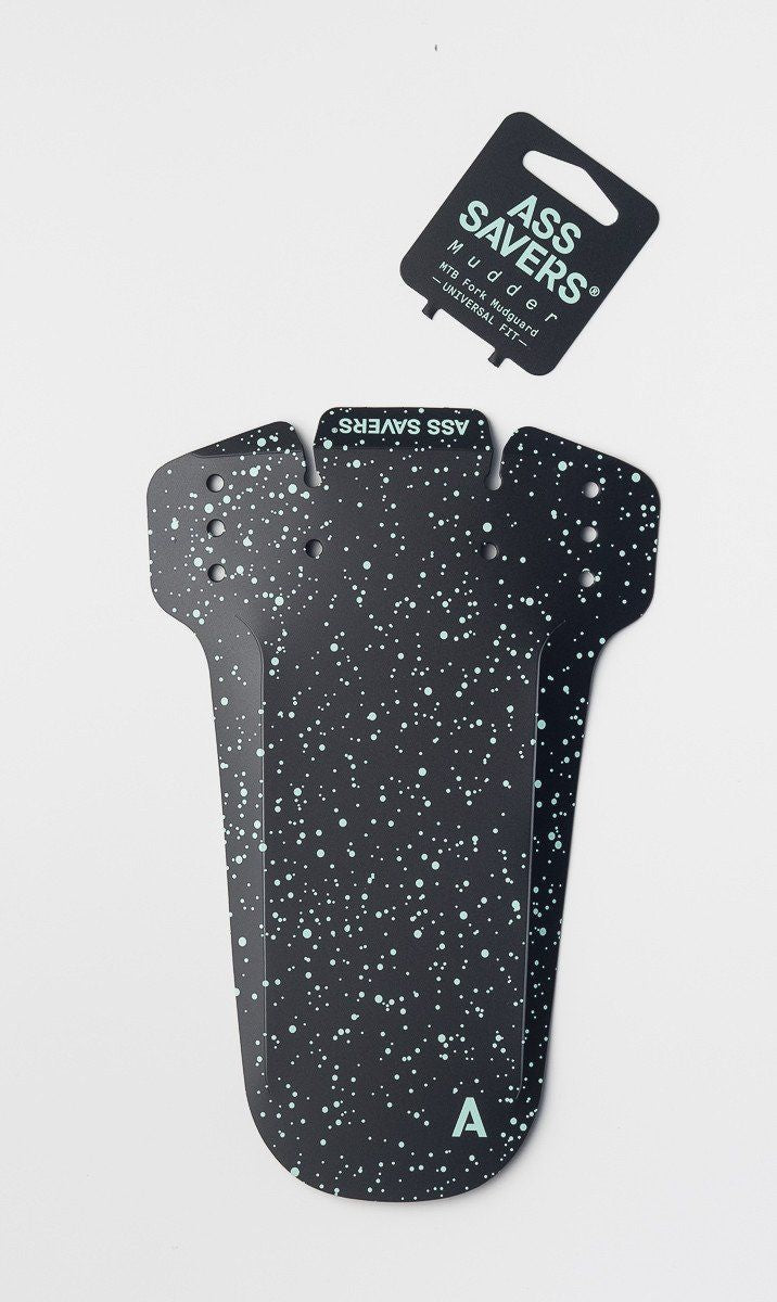 Ass Savers Mudder spatbord zwart/gestippeld
