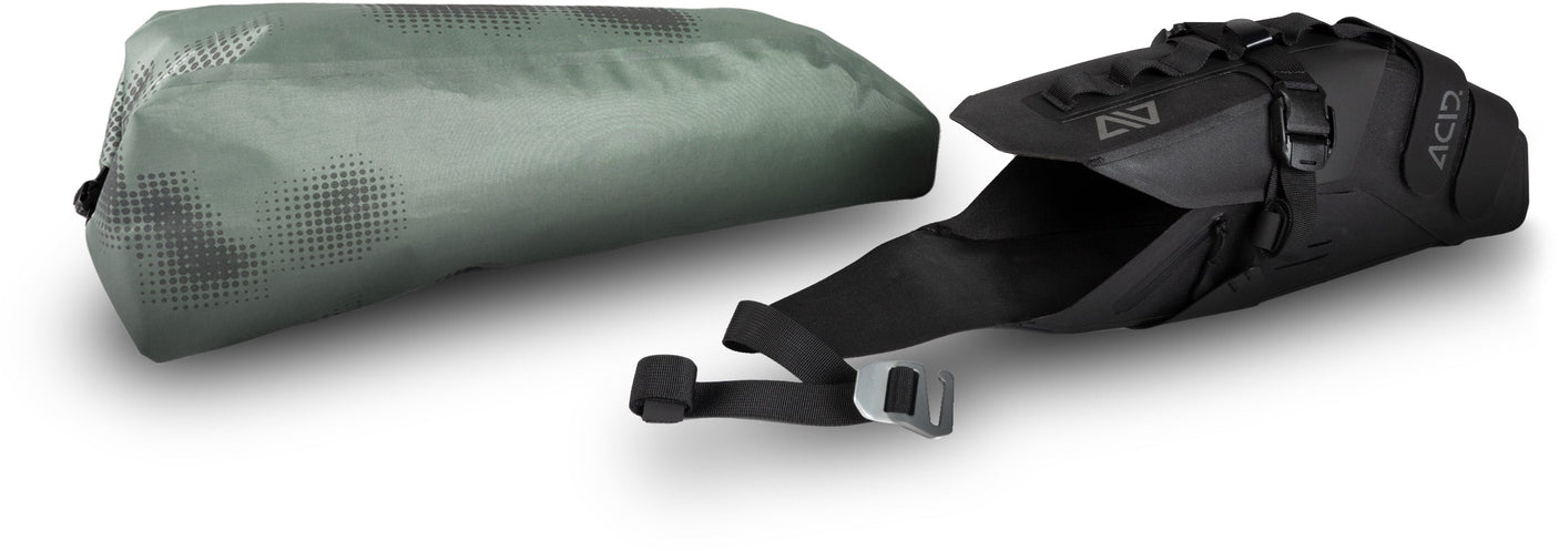 ACID zadeltas PACK PRO 15 black´n´green