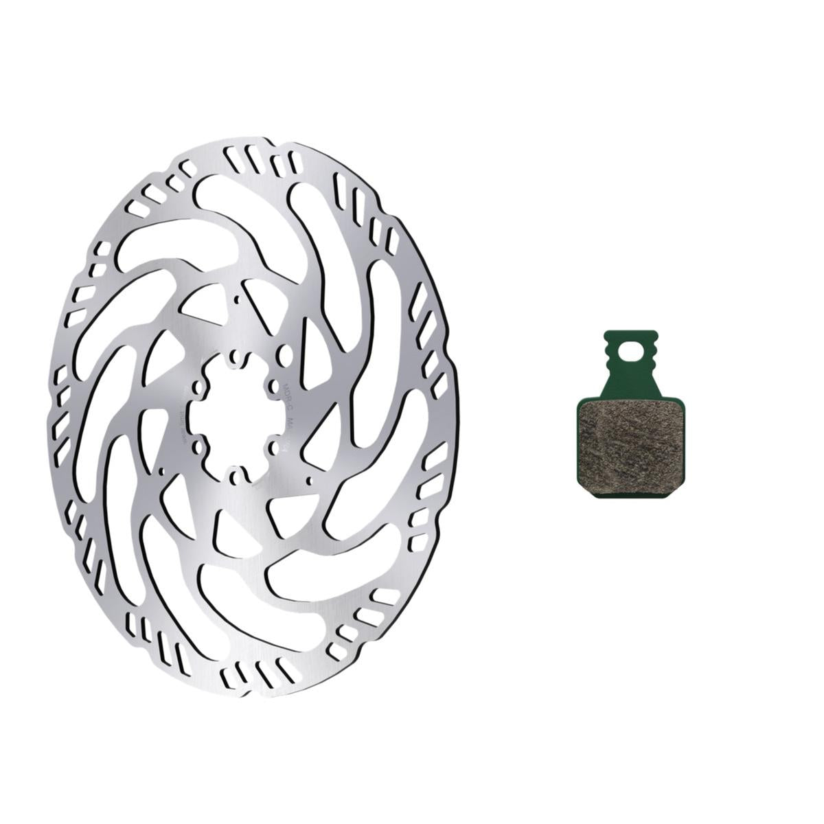 Magura MT eSTOP Geoptimaliseerd kit met 8.S remschijf MDR-C 6-gaats en remblok