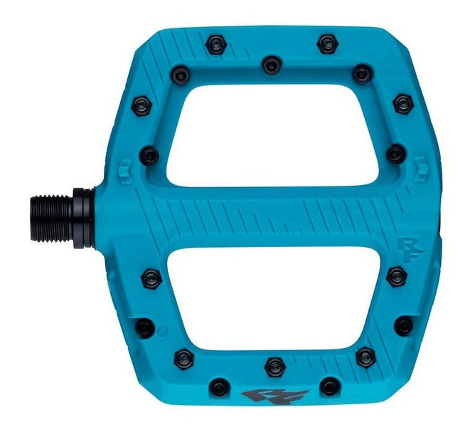 Race Face Chester platformpedalen Small turquoise
