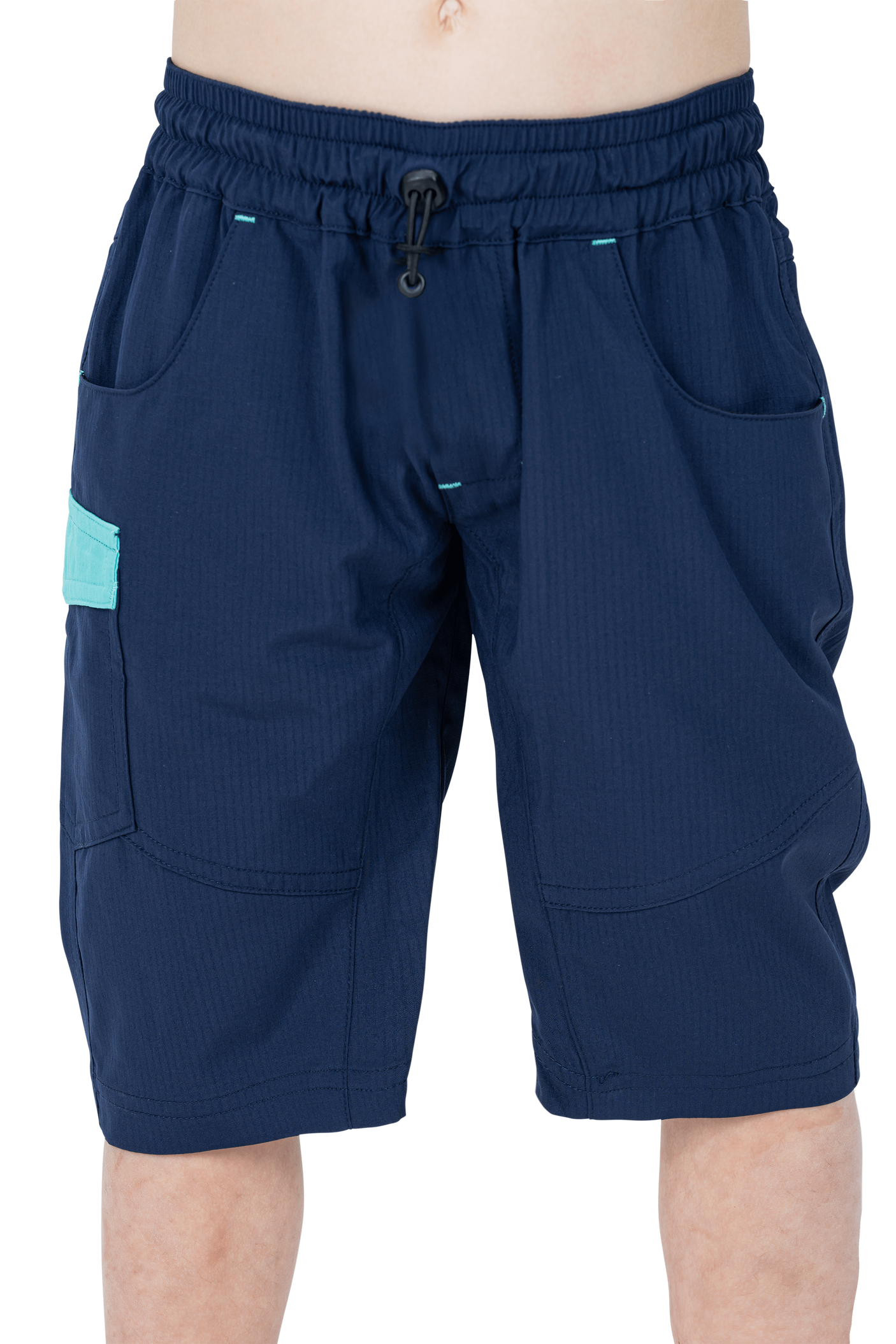 CUBE TEAMLINE Baggy Shorts ROOKIE blauw´n´mint