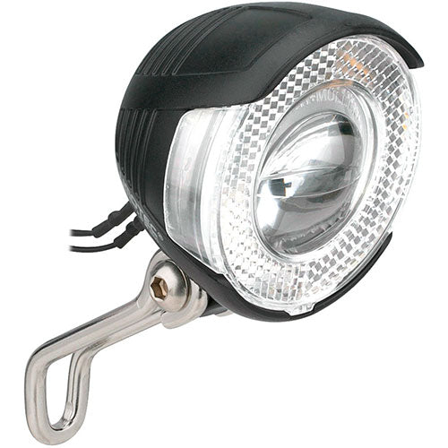 Busch + Müller Lumotec Lyt B N plus LED-koplamp zilver