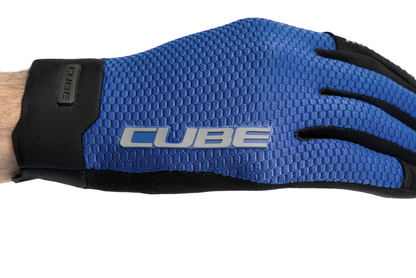 Cube Handschoenen Gravity lange vingers X Actionteam blauw