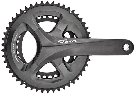 Shimano Sora FC-R3000 crankstel 2x9-speed 50-34 tanden zwart/grijs