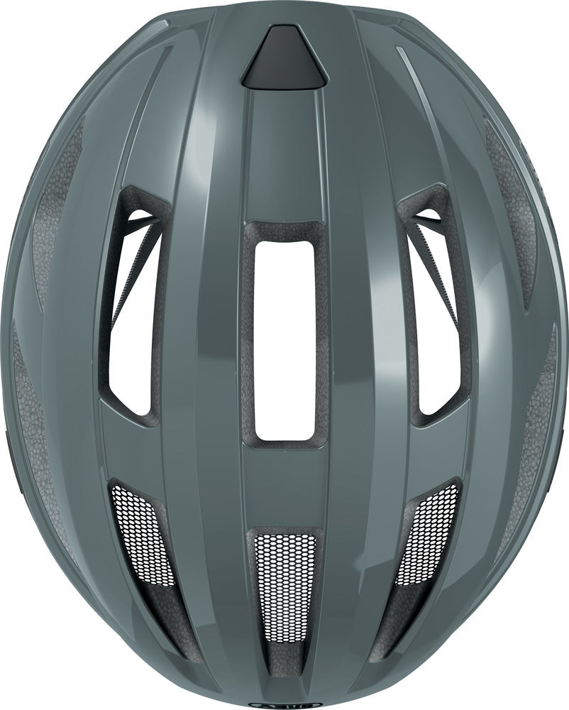 ABUS Macator Helm Road race grijs