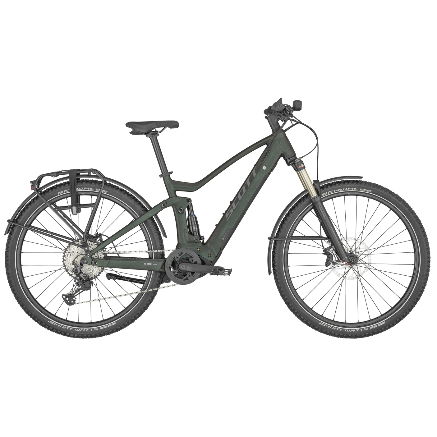 Scott Axis eRIDE FS 20 Prism Iridium Zwart (2024)