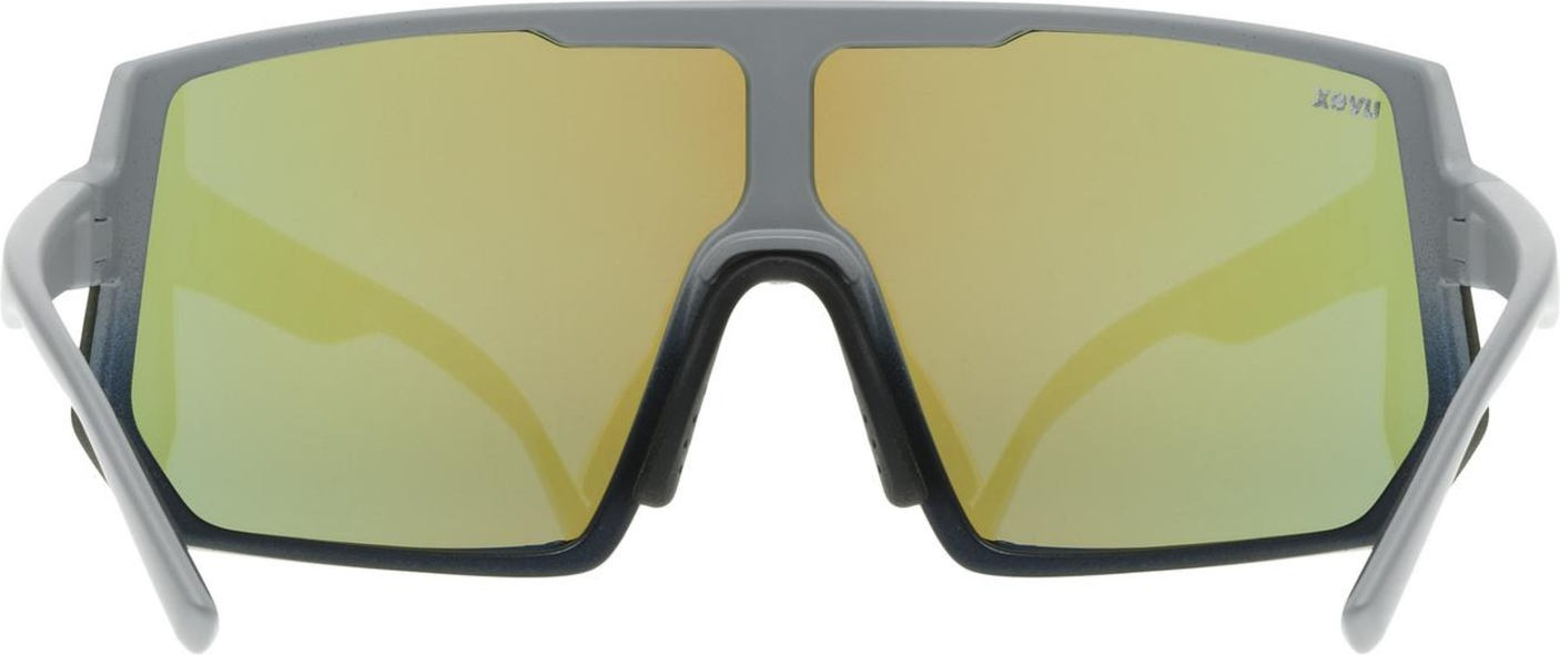 uvex Sportstyle 235 fietsbril Rhino Deep Space Mat / Mirror Blue