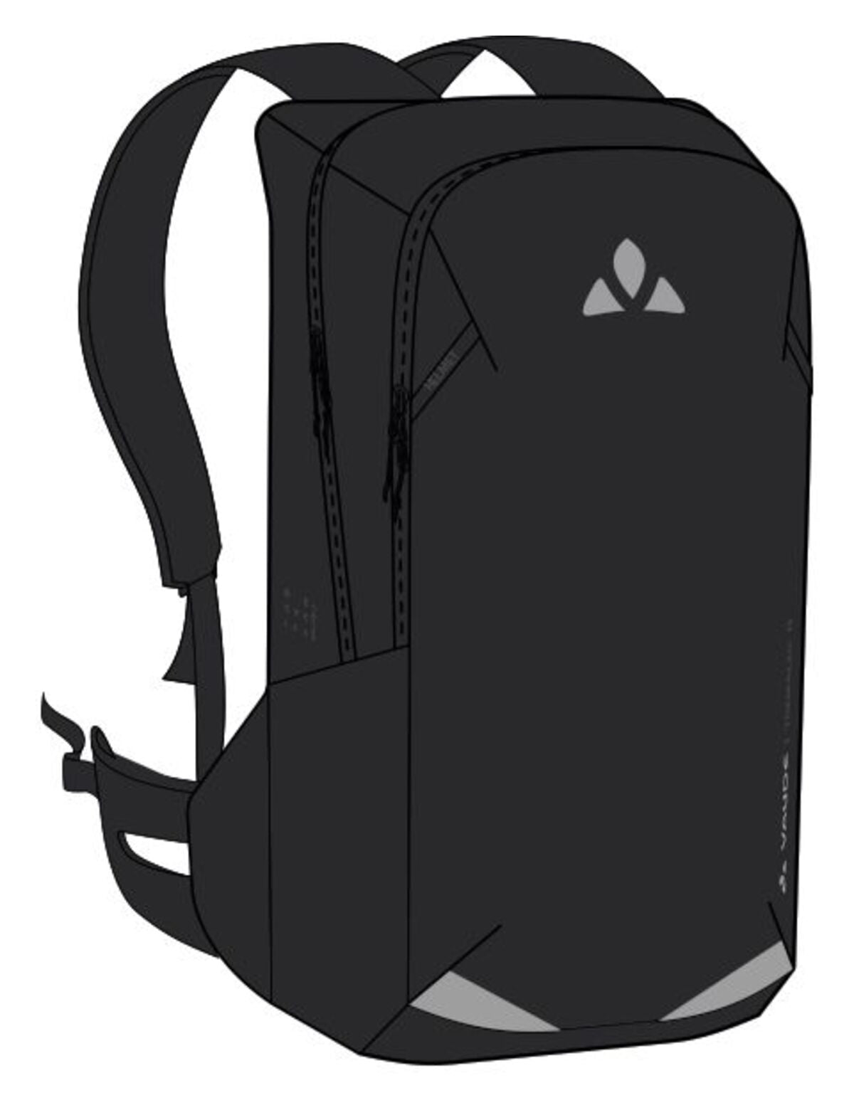 VAUDE Trailvent 10 zwart