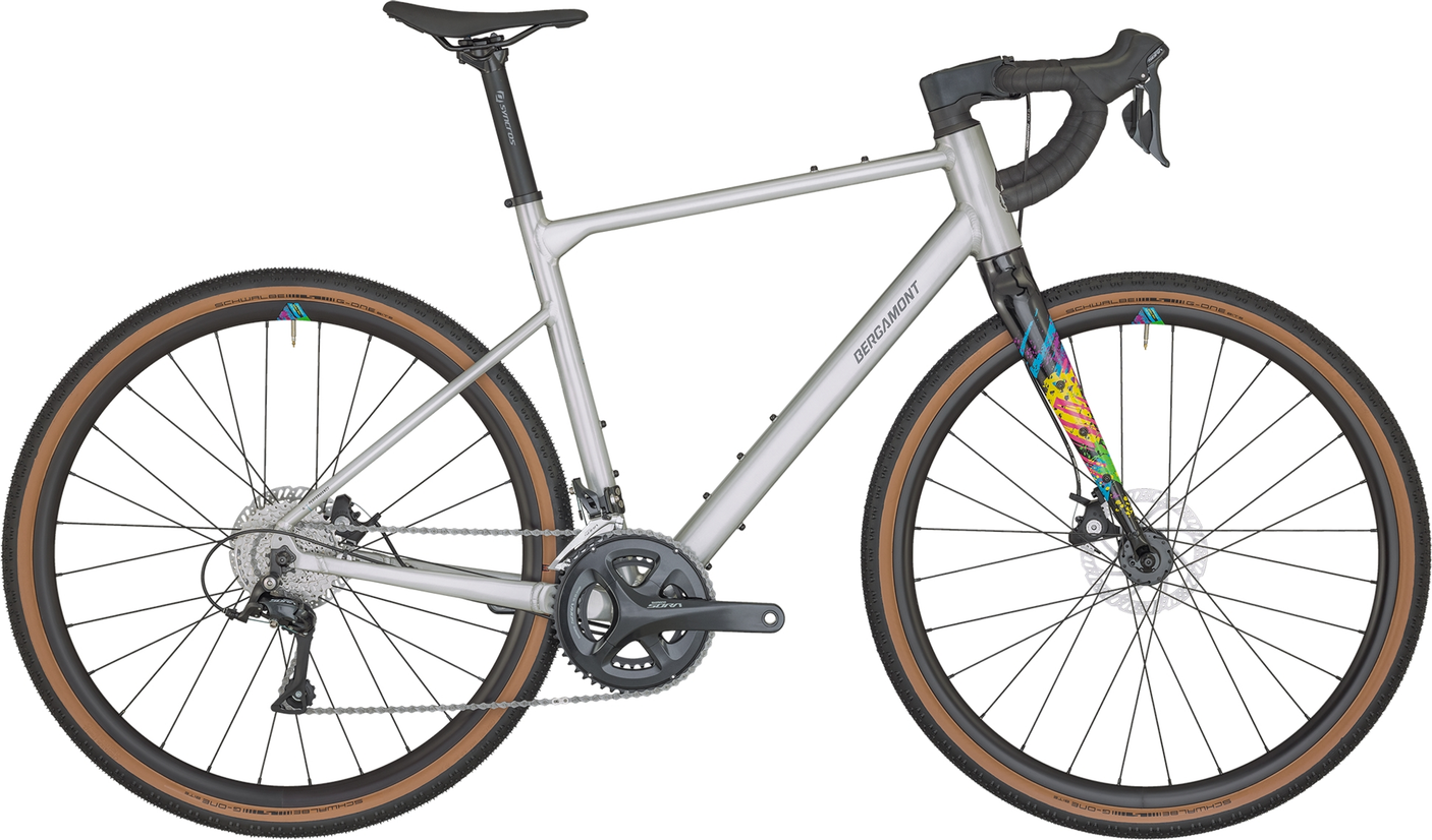 Bergamont Grandurance 4 mat titanium zilver (2025)