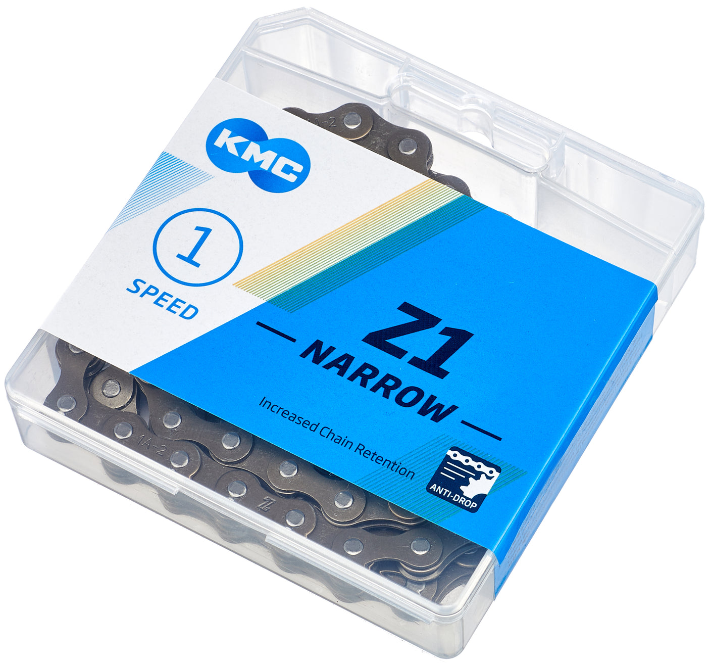 KMC Z1 Narrow Kette 1-fach braun