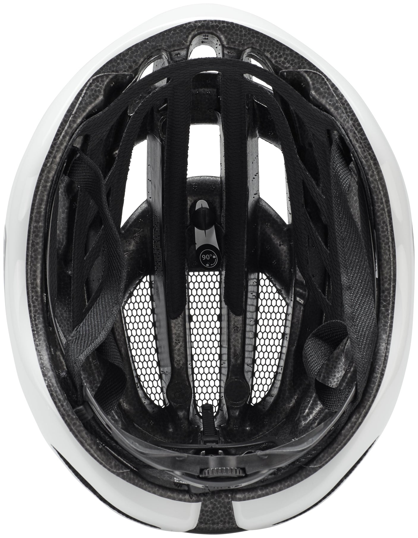 ABUS Airbreaker Helm Road polar wit
