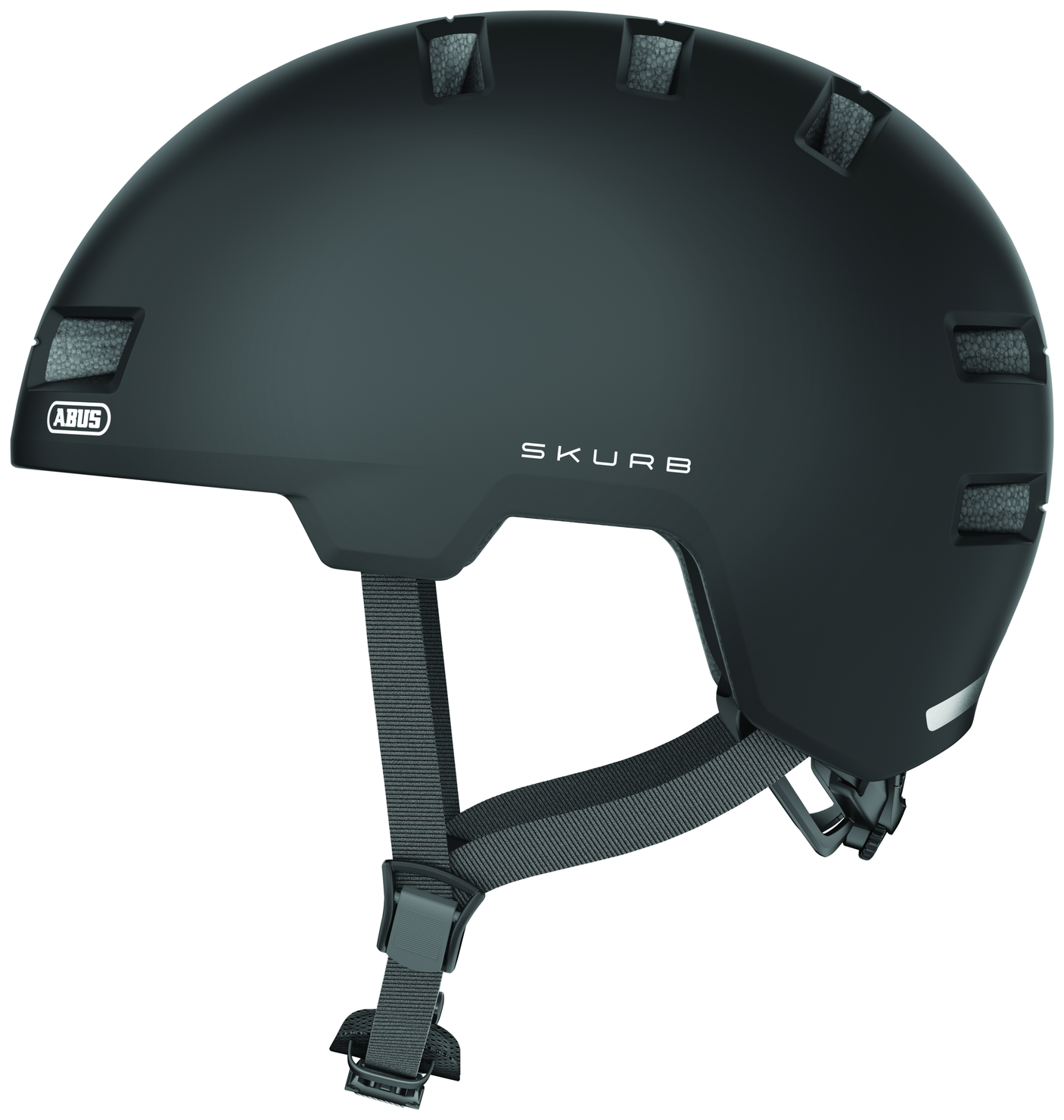 Abus fietshelm Skurb velvet black