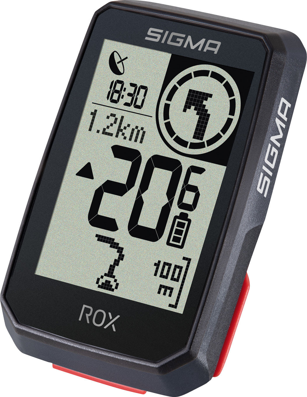 Sigma ROX 2.0 fietscomputer incl. Butler GPS-houder zwart