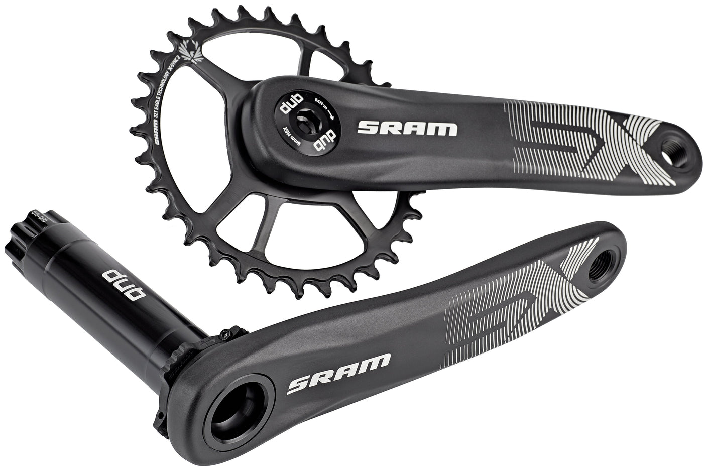 SRAM SX Eagle DUB crankstel 32T 12-speed zwart