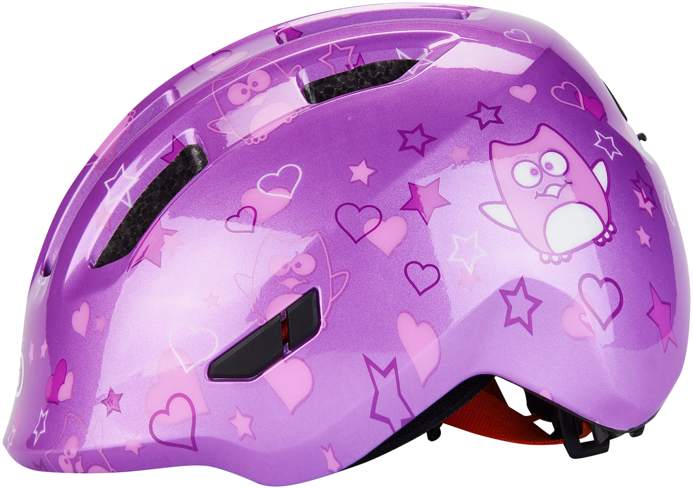 ABUS Smiley 3.0 Helm Kids paars ster