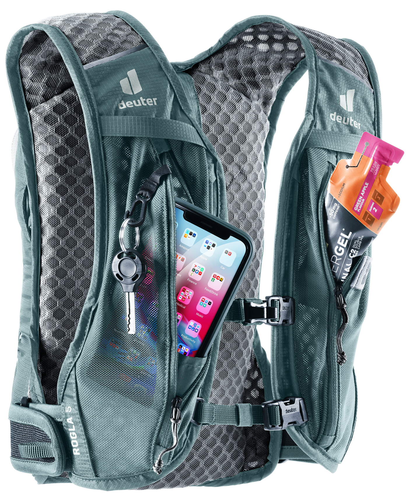 deuter Rogla 5 fietsrugzak graphite-shale