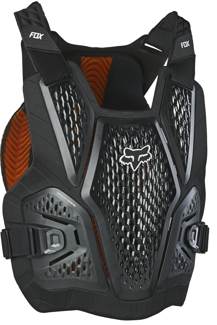 Fox Raceframe Impact SB D3O Borstbeschermer Zwart