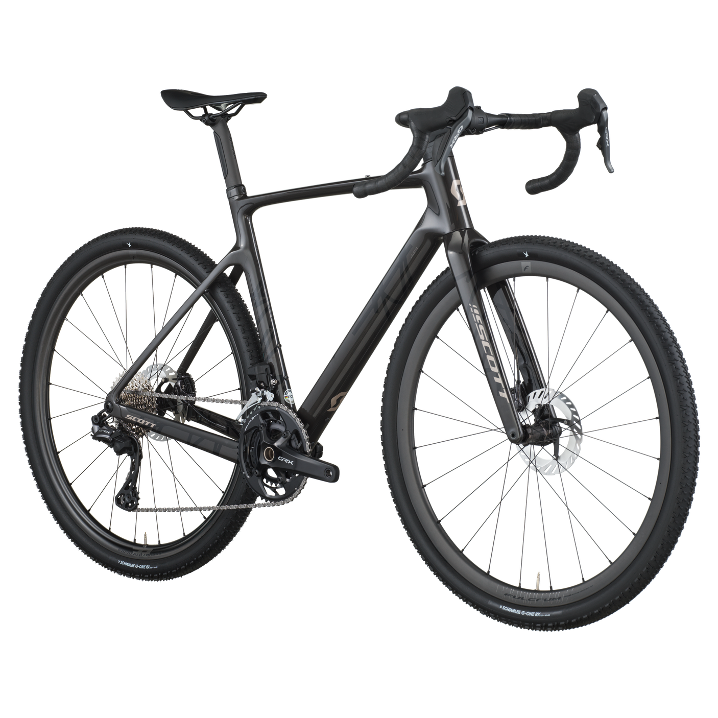 Scott Addict Gravel 15 carbon zwart