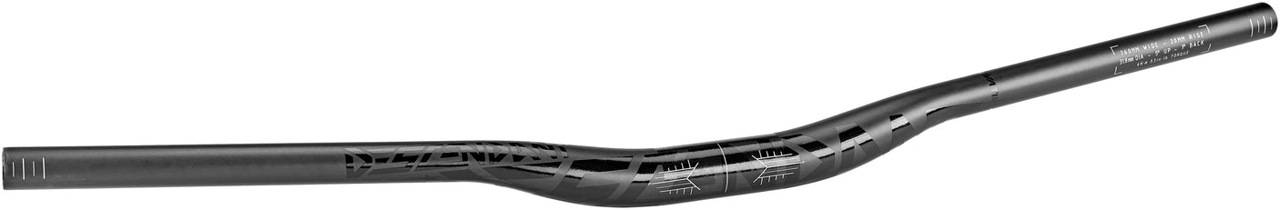 Truvativ Descendant Riser Carbon Stuur Ø31,8mm 20mm zwart