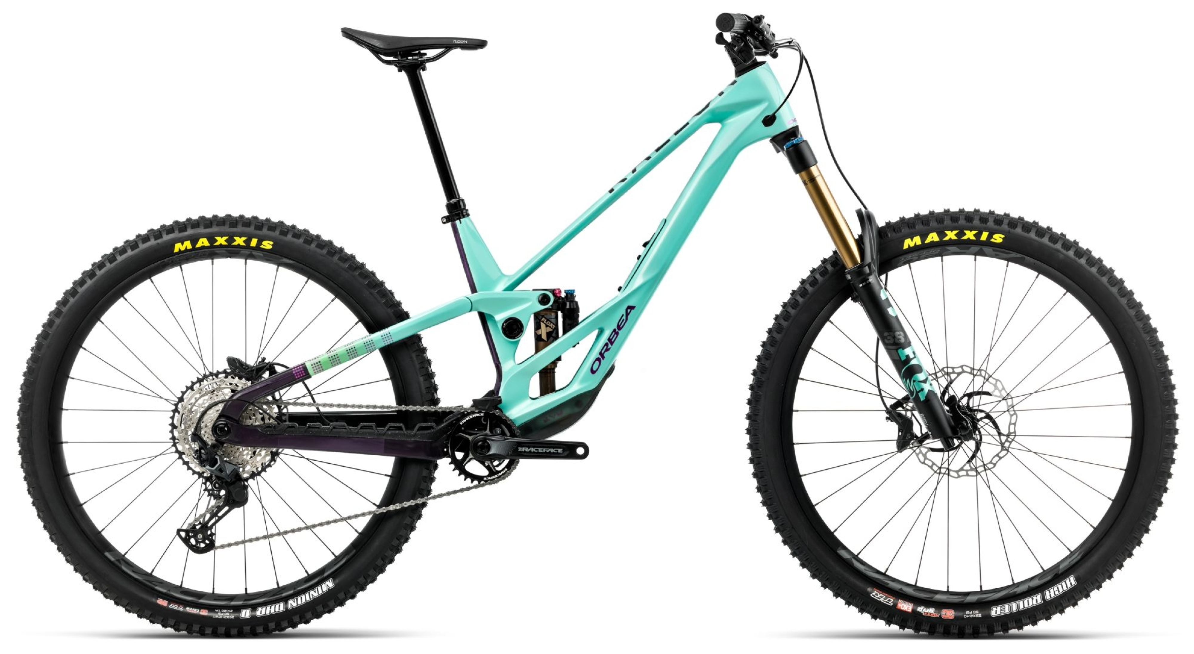 Orbea RALLON E10 Diamant Aloha Green - Fantasy Purple Carbon View (Gloss) (2026)