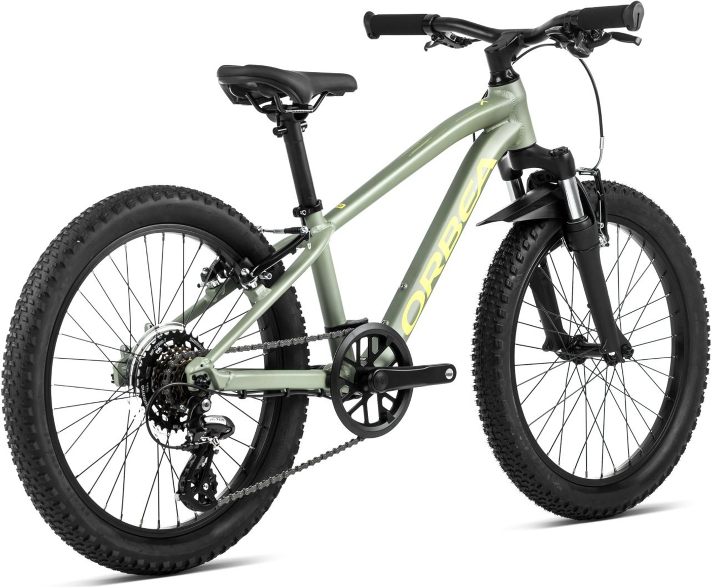 Orbea MX 20 XC Metallic Groen Artisjok (Mat) - Geel (Mat)