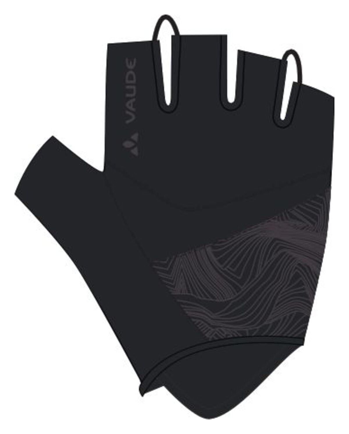 VAUDE Advanced Gloves II Heren zwart
