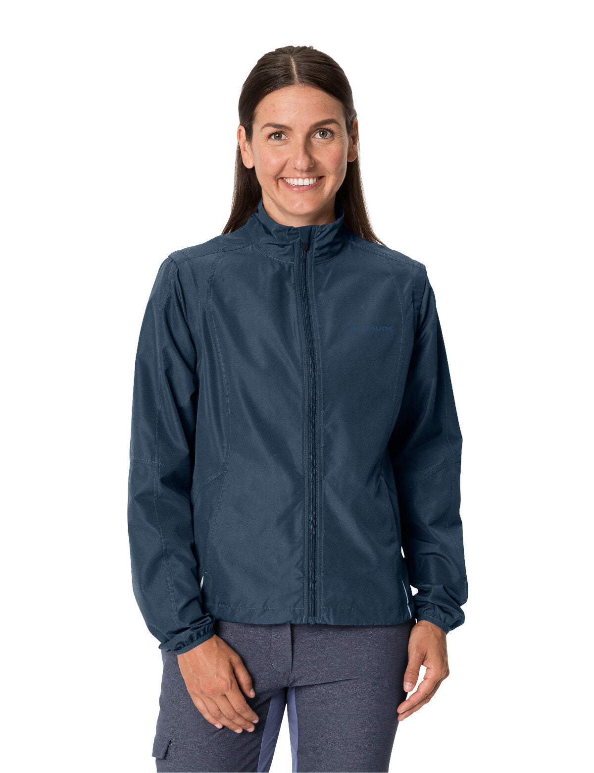 VAUDE Dundee Classic Zip Off Jas Dames blauw
