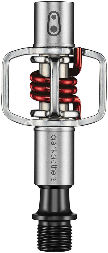 Crankbrothers Eggbeater 1 Pedalen zilver/rood