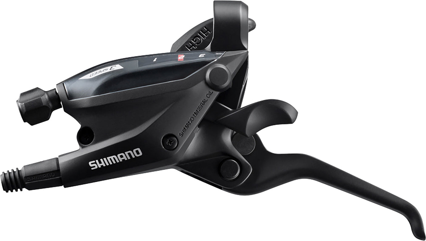 Shimano ST-EF505 schakelpook/remhendel links 3-voudig zwart