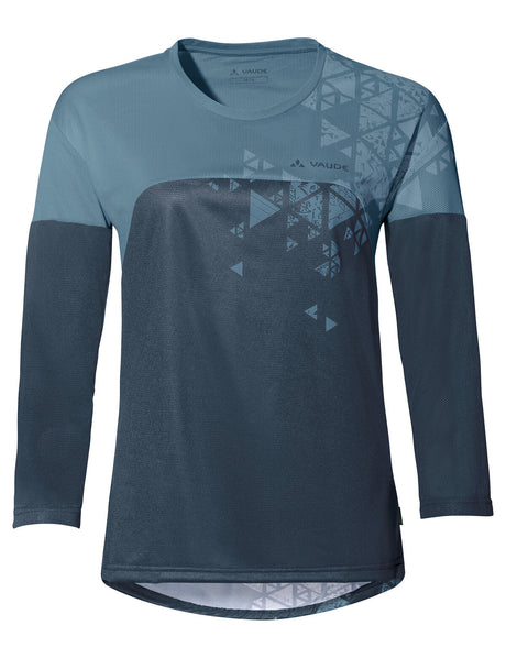 VAUDE Moab V Lange mouw T-shirt Dames blauw