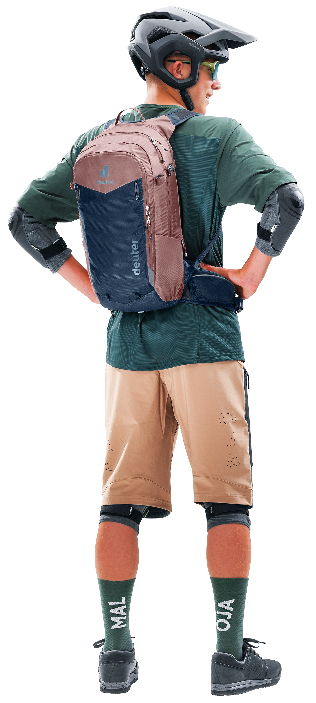 deuter Compact 14+3 fietsrugzak ink-ashrose