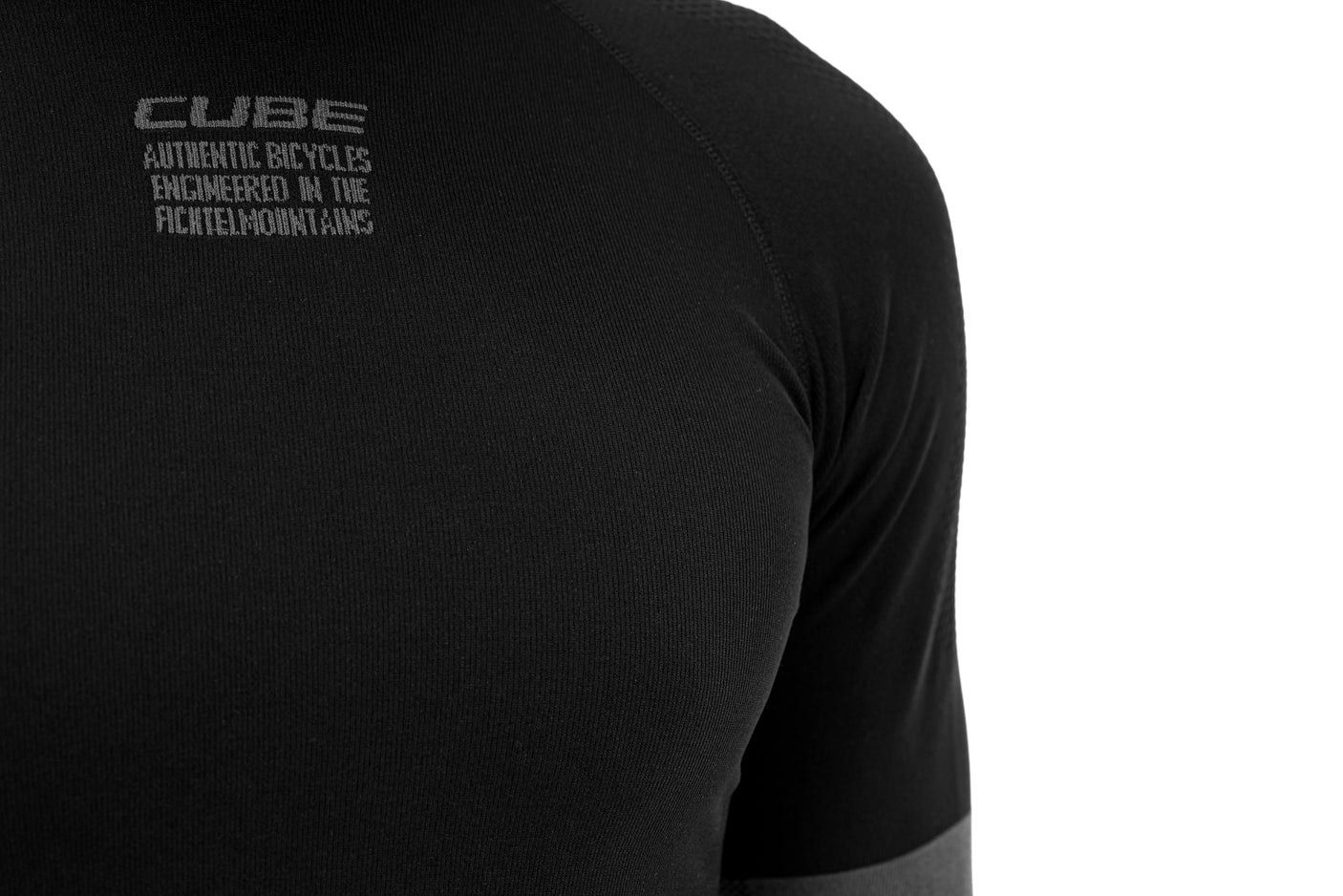 CUBE functioneel ondershirt Race Be Warm lange mouw zwart