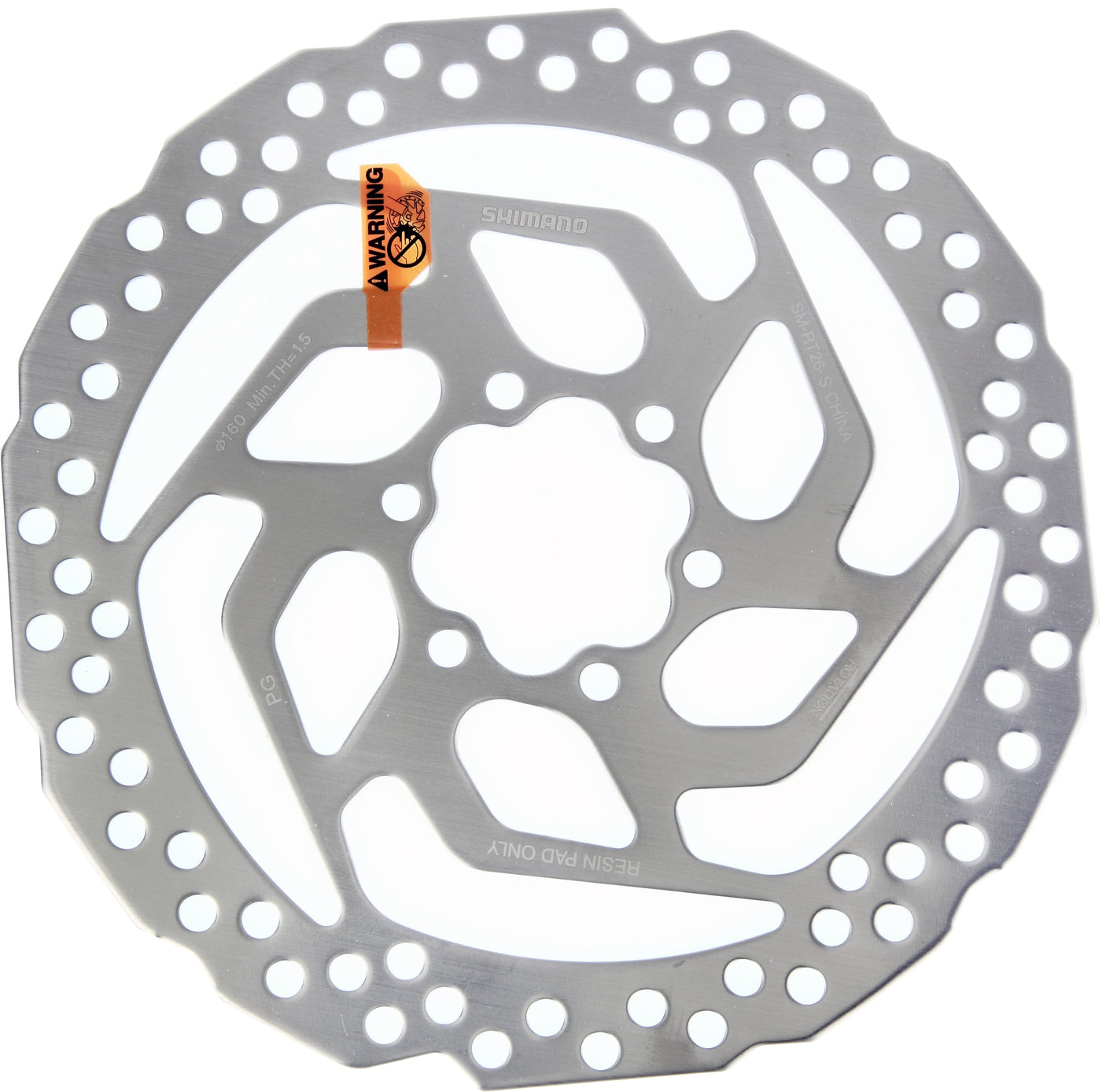 Shimano SM-RT26 remschijf 6-gats 160mm resin