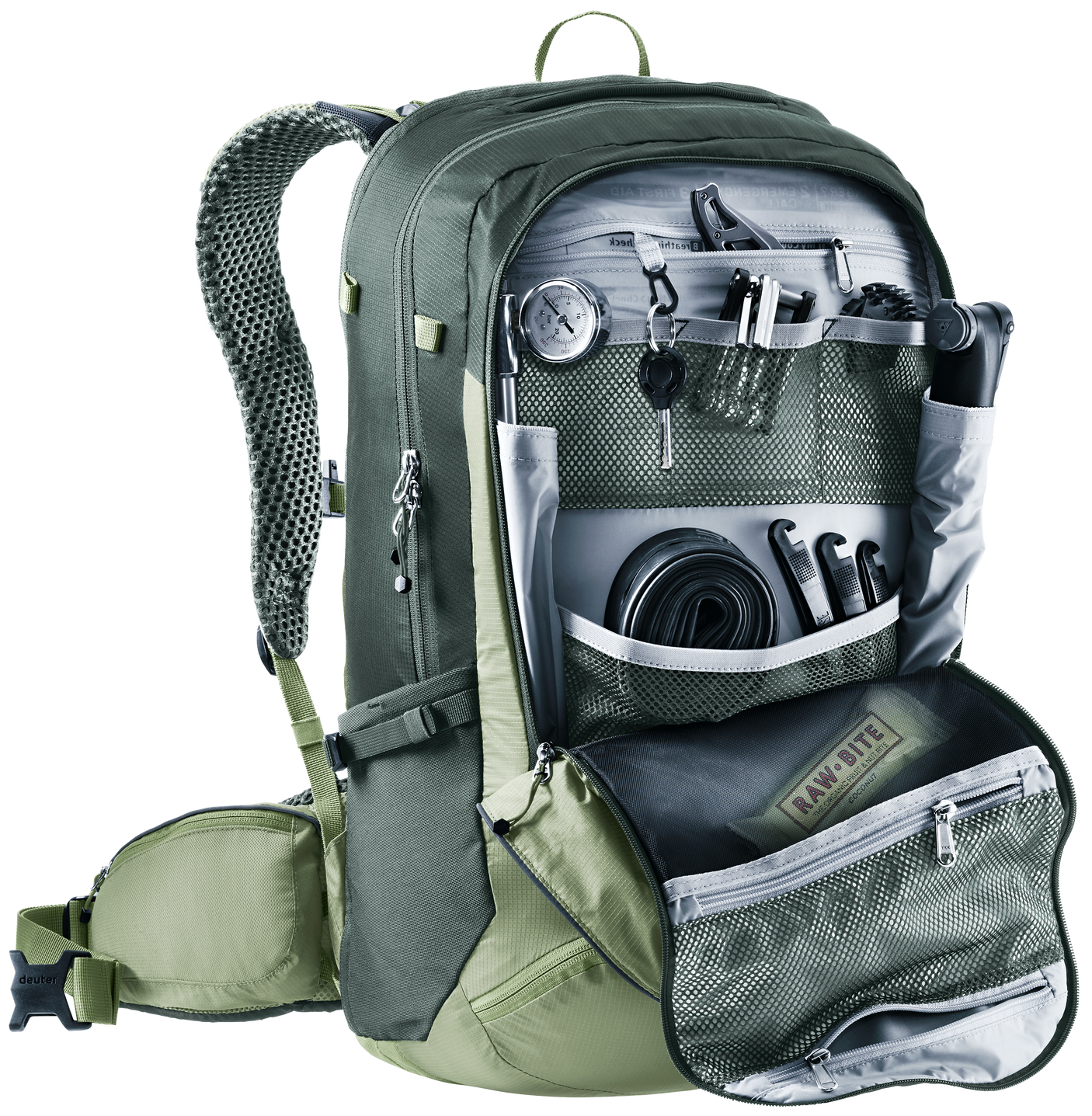deuter Trans Alpine Pro 28 fietsrugzak grove-ivy