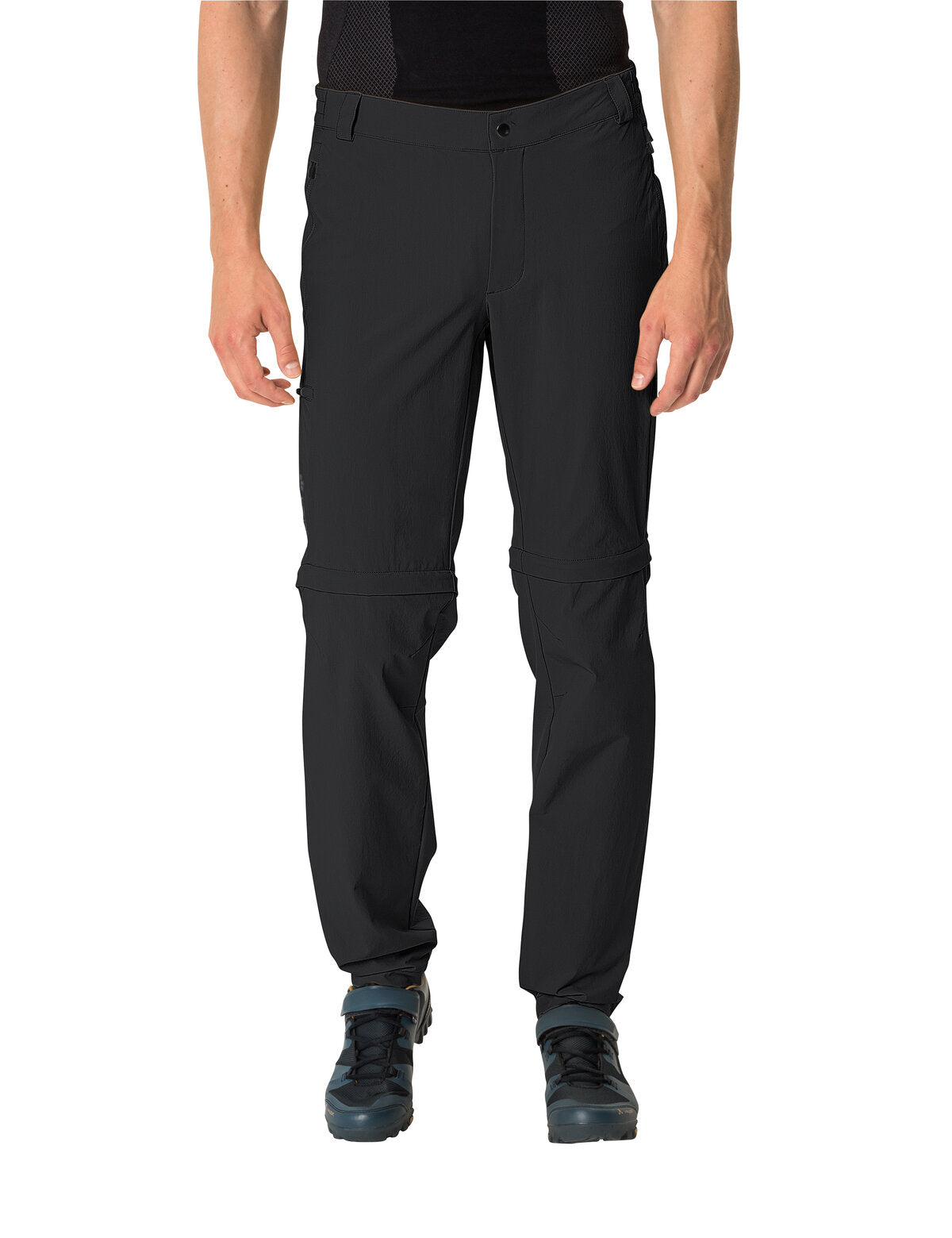 VAUDE Yaras Zip Off Broek Heren zwart