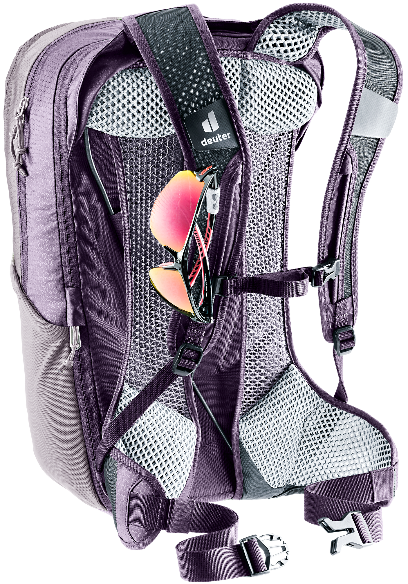 deuter Race Air 14+3 fiets rugzak lavendel-paars