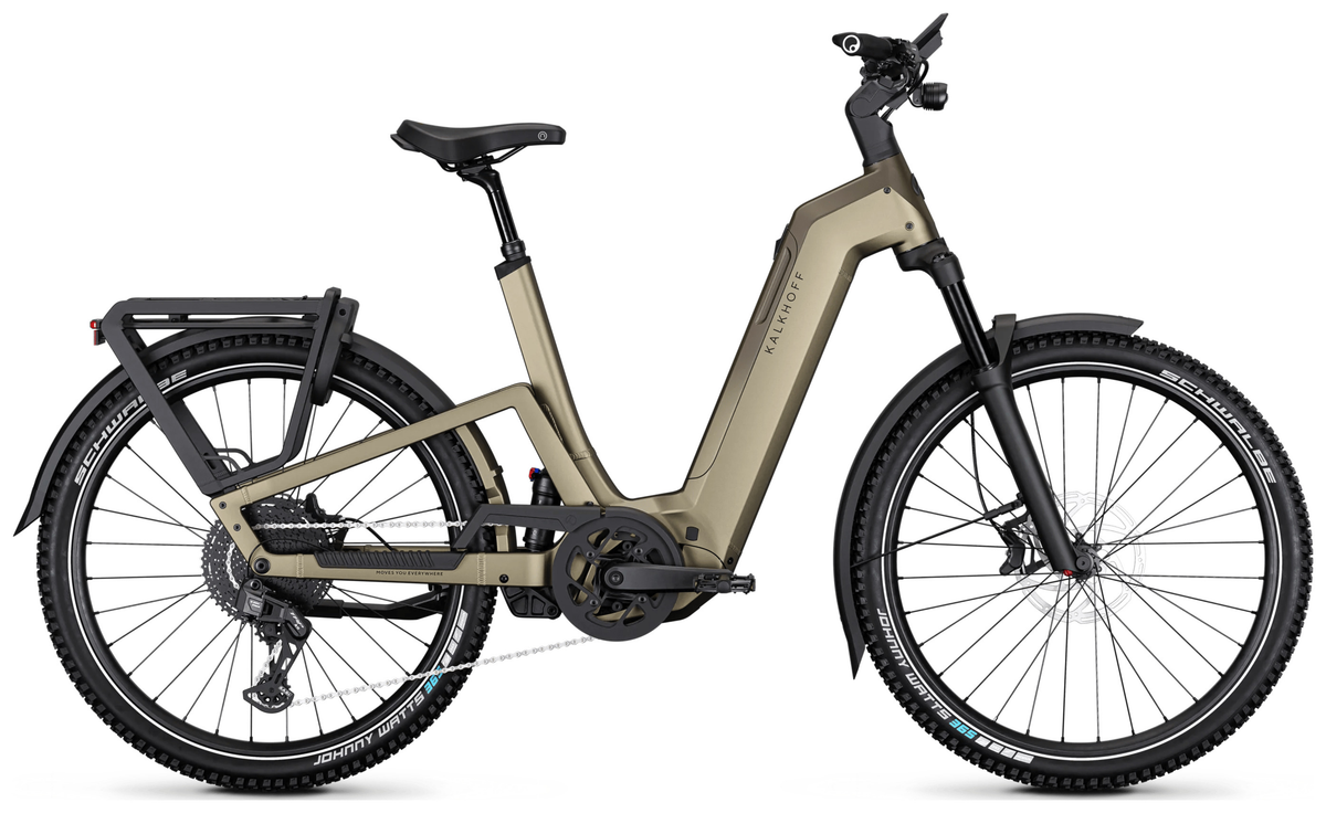 Kalkhoff ENTICE 7+ ADVANCE Wave 800 Umber Brown mat