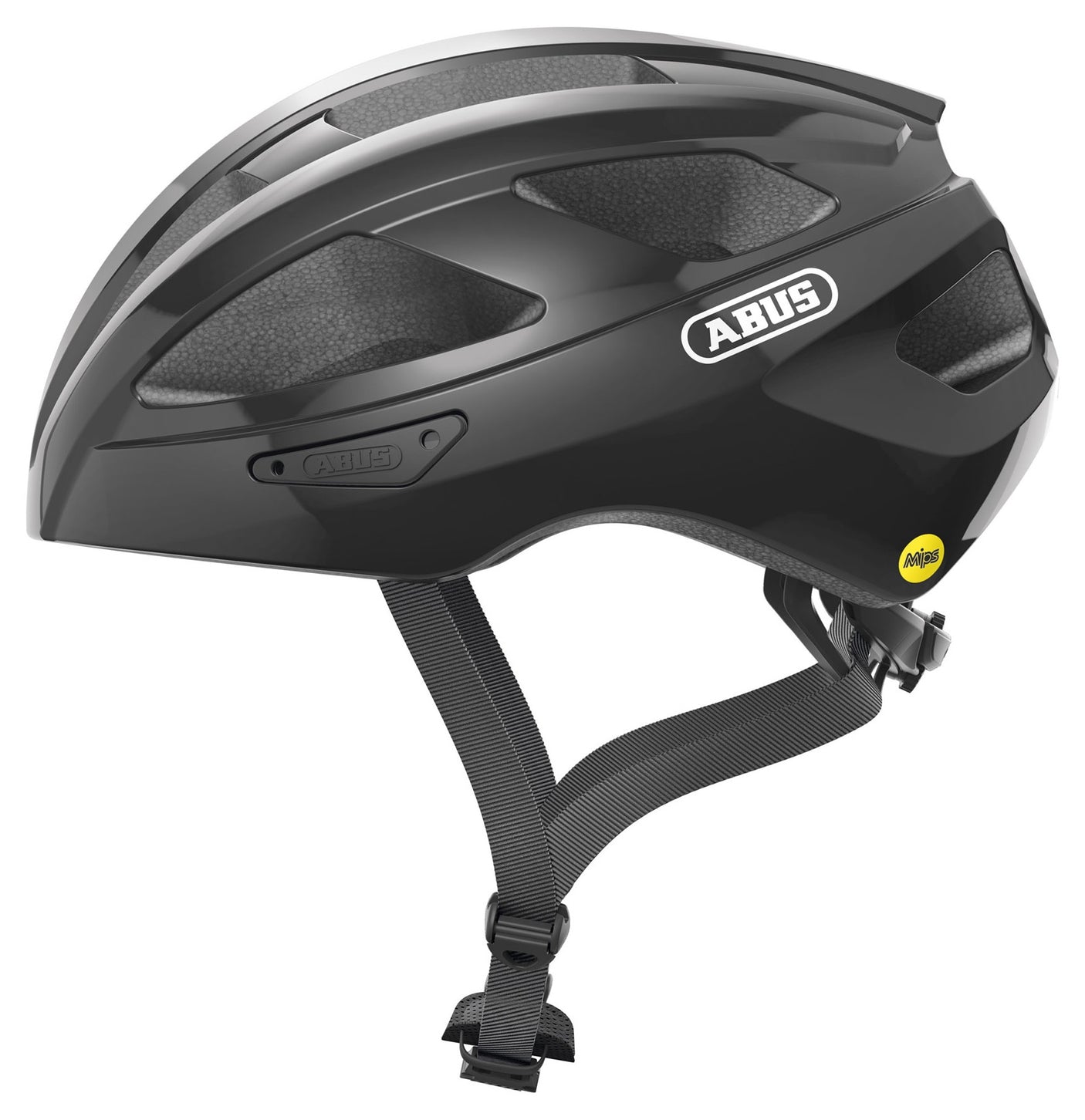 Abus Macator MIPS glanzend zwart
