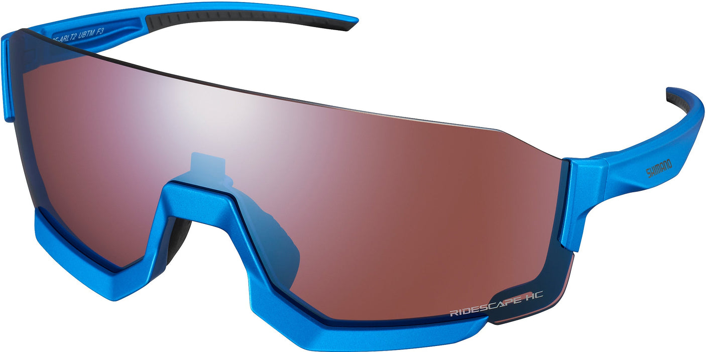 Shimano AEROLITE 2 Matte Metallic Blauw / Ridescape High Contrast (N3)